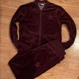 Puma Velour Sweatsuit